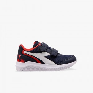 Dětské Běžecké Boty Diadora Falcon Tmavě Blankyt | PJDIKCO-69