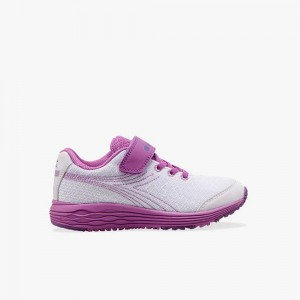 Dětské Běžecké Boty Diadora Flamingo Bílé | XANYQLT-52