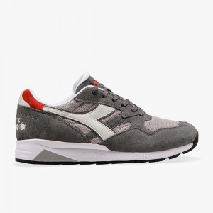 Pánské Nízké Tenisky Diadora N902 Šedé | SLJQEIM-06