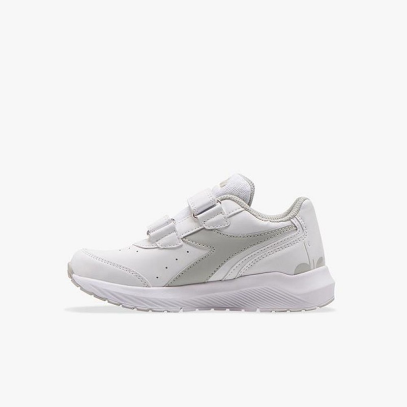 Dětské Běžecké Boty Diadora Falcon Bílé | CZRFLBE-91