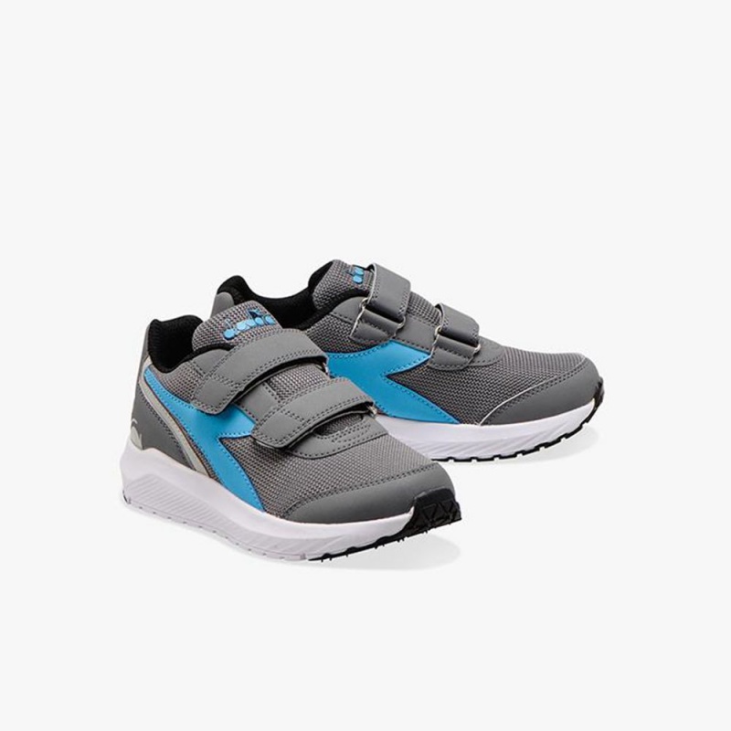 Dětské Běžecké Boty Diadora Falcon Šedé | LXQKCAJ-61