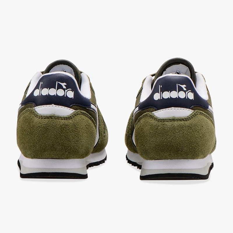 Dětské Nízké Tenisky Diadora Simple Run Zelene | GNMAKJX-18