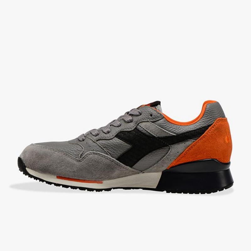 Pánské Nízké Tenisky Diadora Intrepid Šedé | QLWDTKB-27