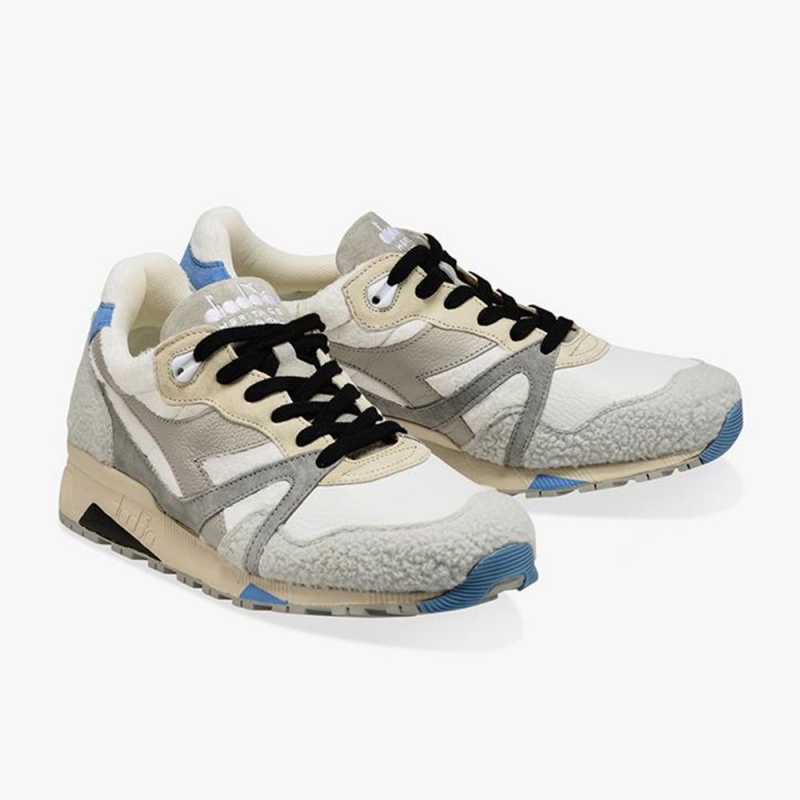 Pánské Nízké Tenisky Diadora N9000 Šedé | UKJFGQE-95